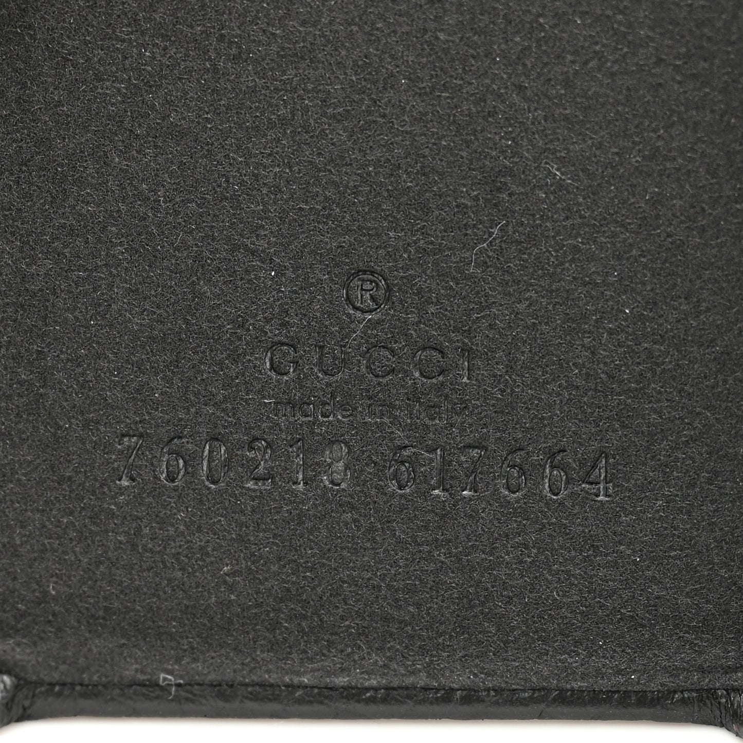 Piuma Calfskin Jumbo GG Embossed iPhone 15 Phone Case Black