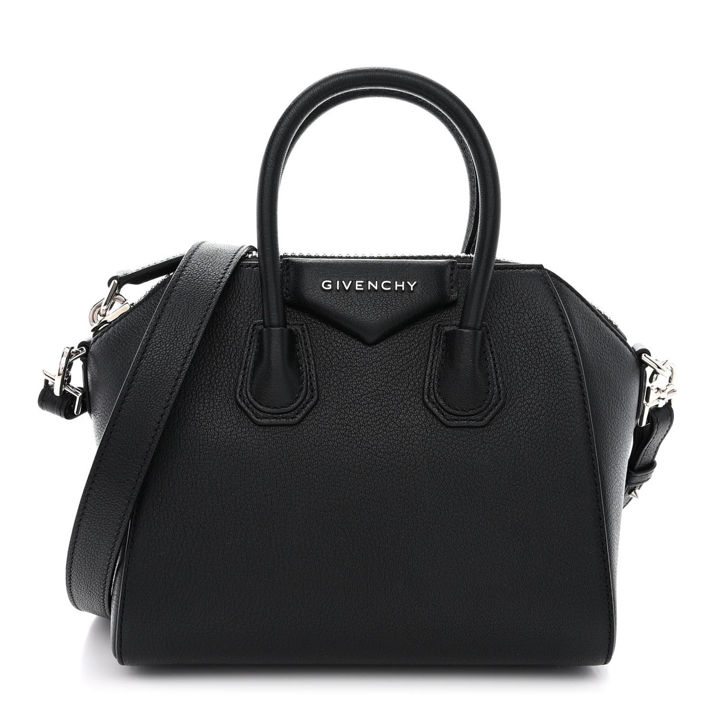 Sugar Goatskin Mini Antigona Black
