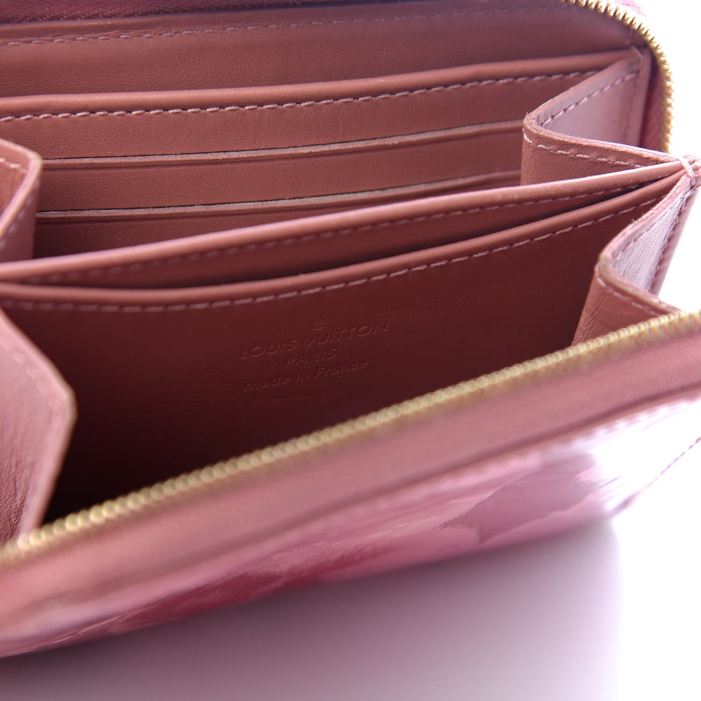 Vernis Ikat Zippy Coin Purse Rose Velours