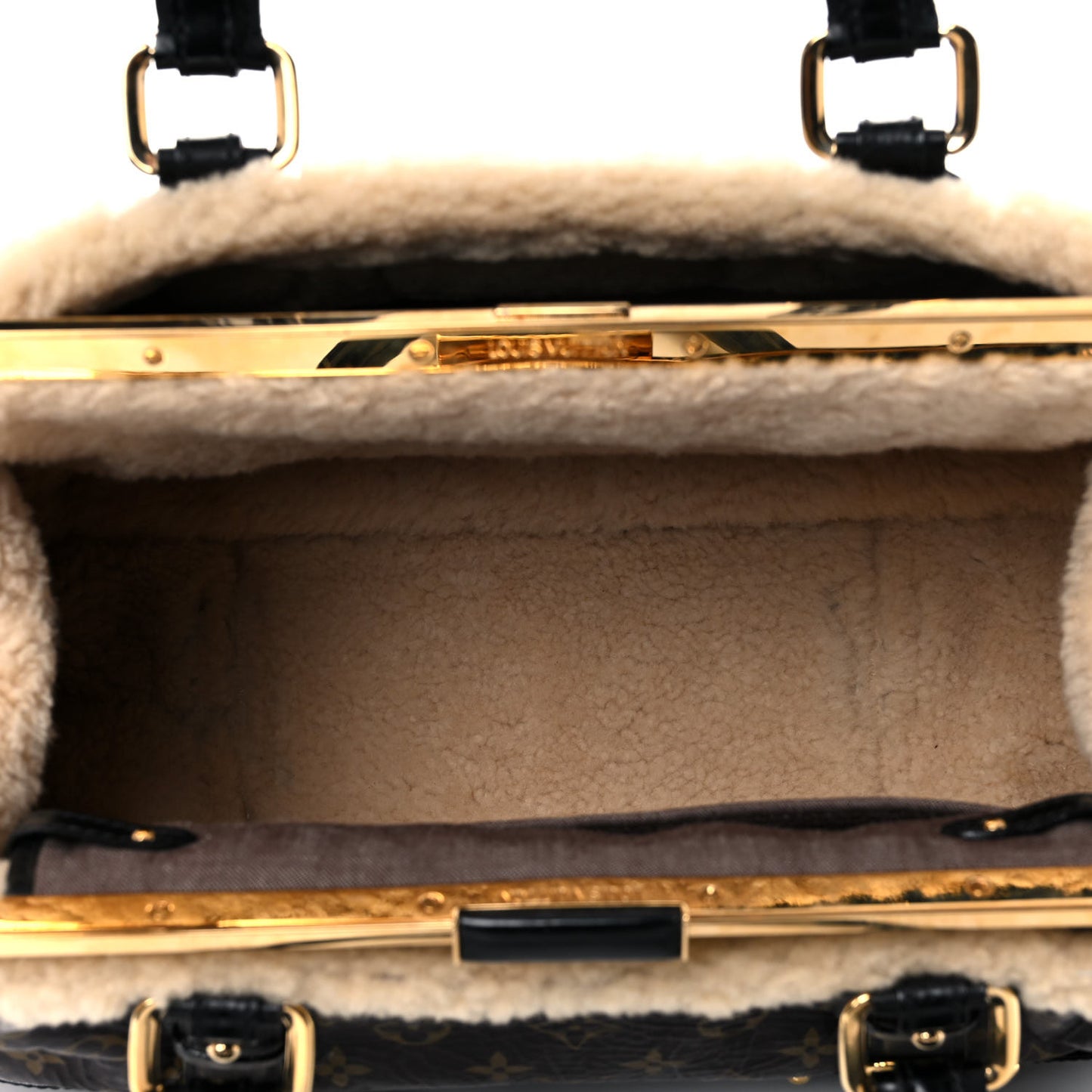 Monogram Shearling Storm Bag