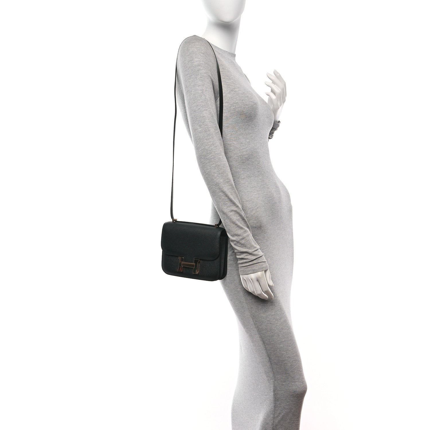 Hermes Epsom Constance 18 Black 3 of 12
