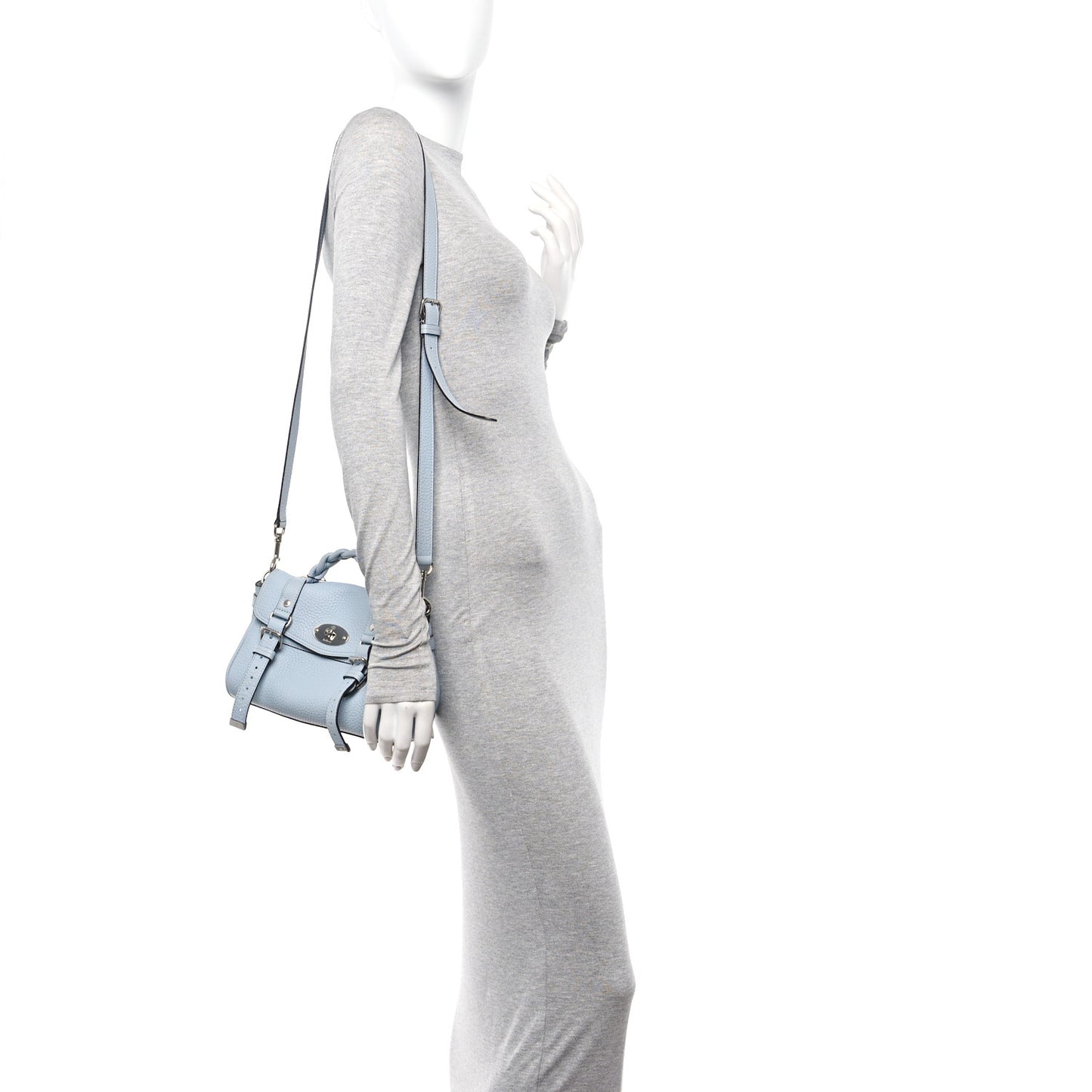 Heavy Grain Mini Alexa Poplin Blue