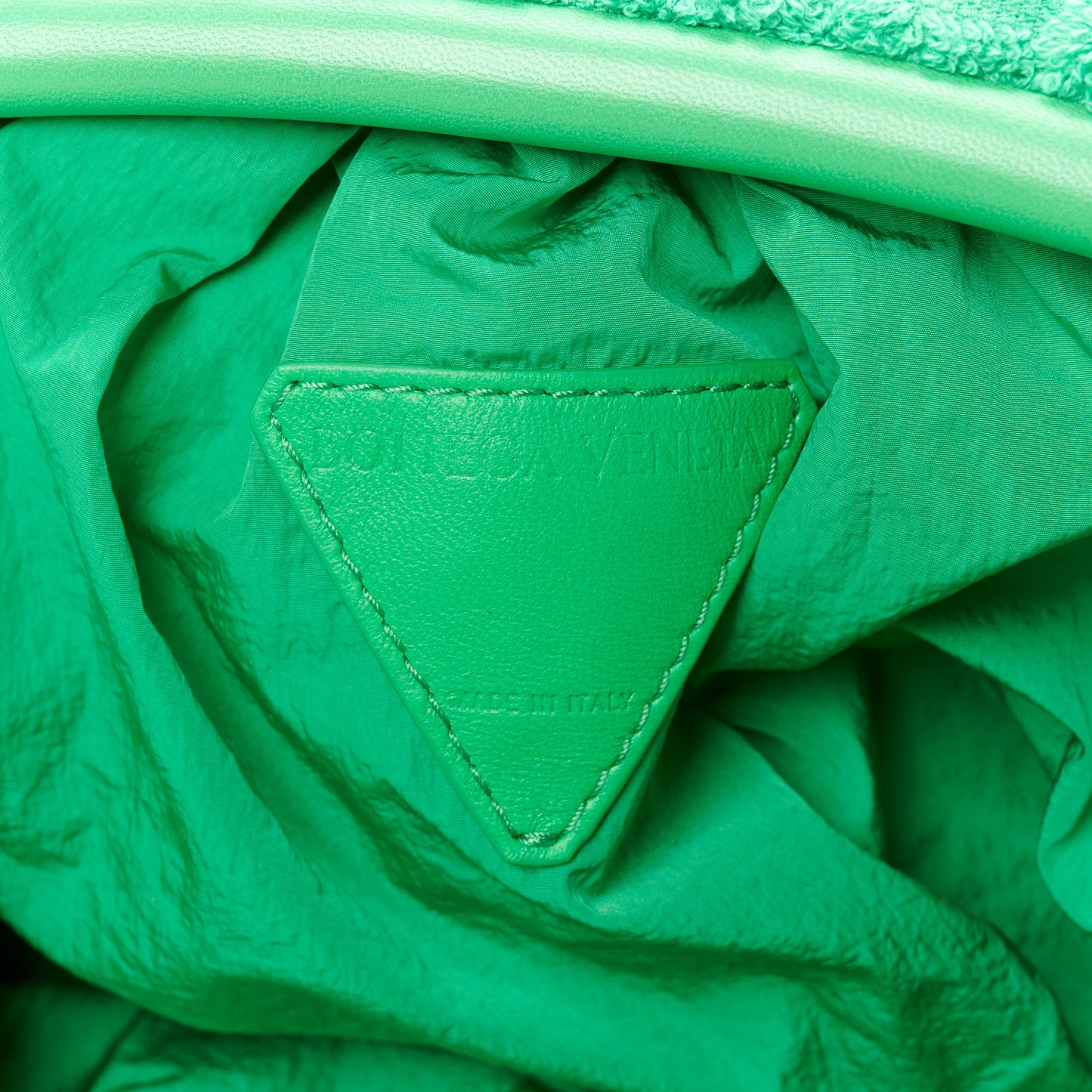 Sponge Fabric The Pouch Clutch Grass