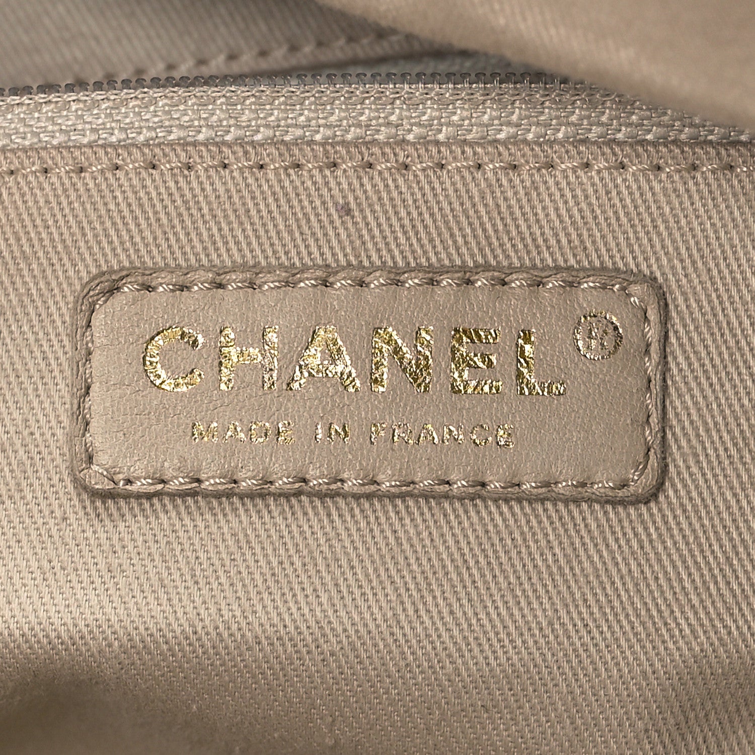 Chanel Lambskin Cloudy Bundle Bowler Beige 6 of 9