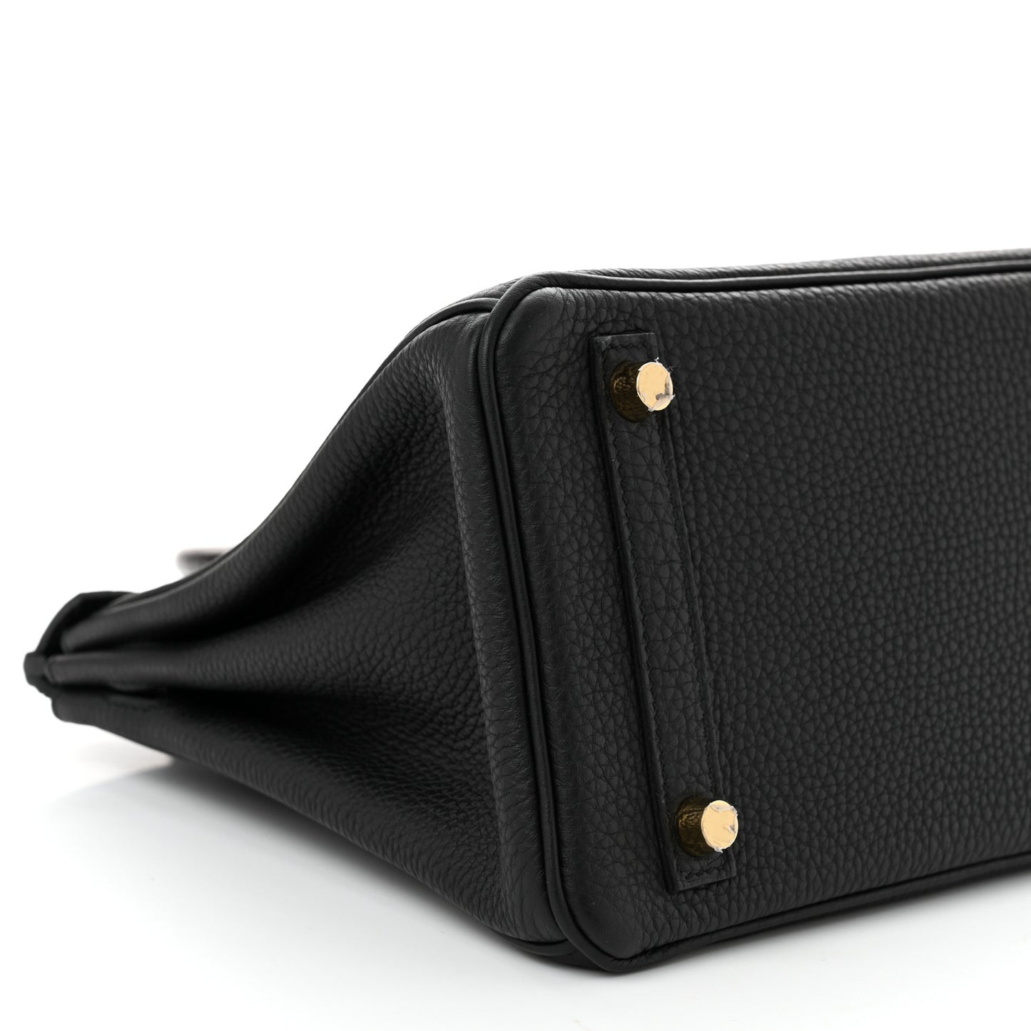 Togo Matte Alligator Birkin Touch 25 Black