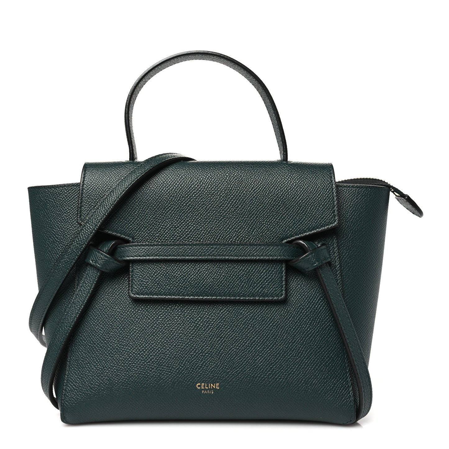 Grained Calfskin Nano Belt Bag Amazone
