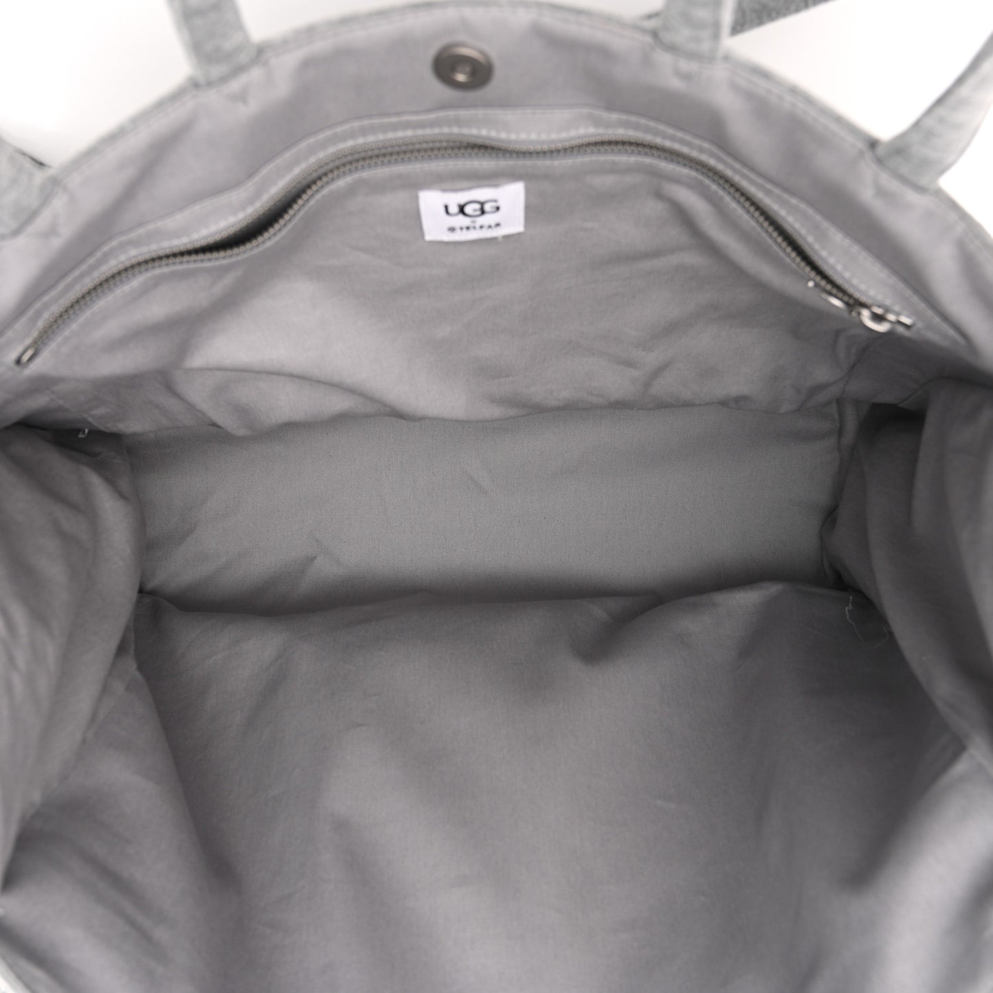 X UGG Fleece Large Shopping Bag Grey