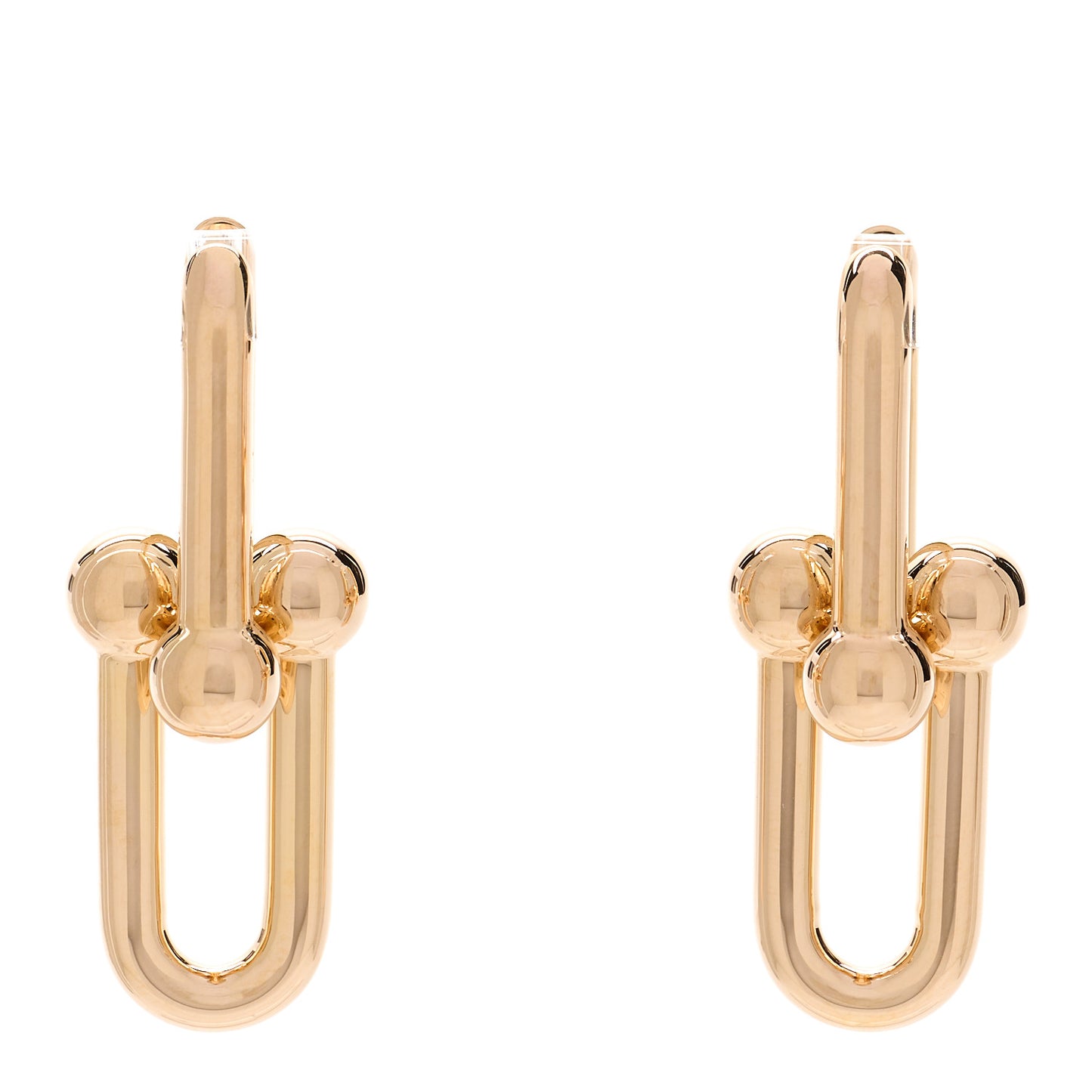 18K Rose Gold Large HardWear Link Earrings