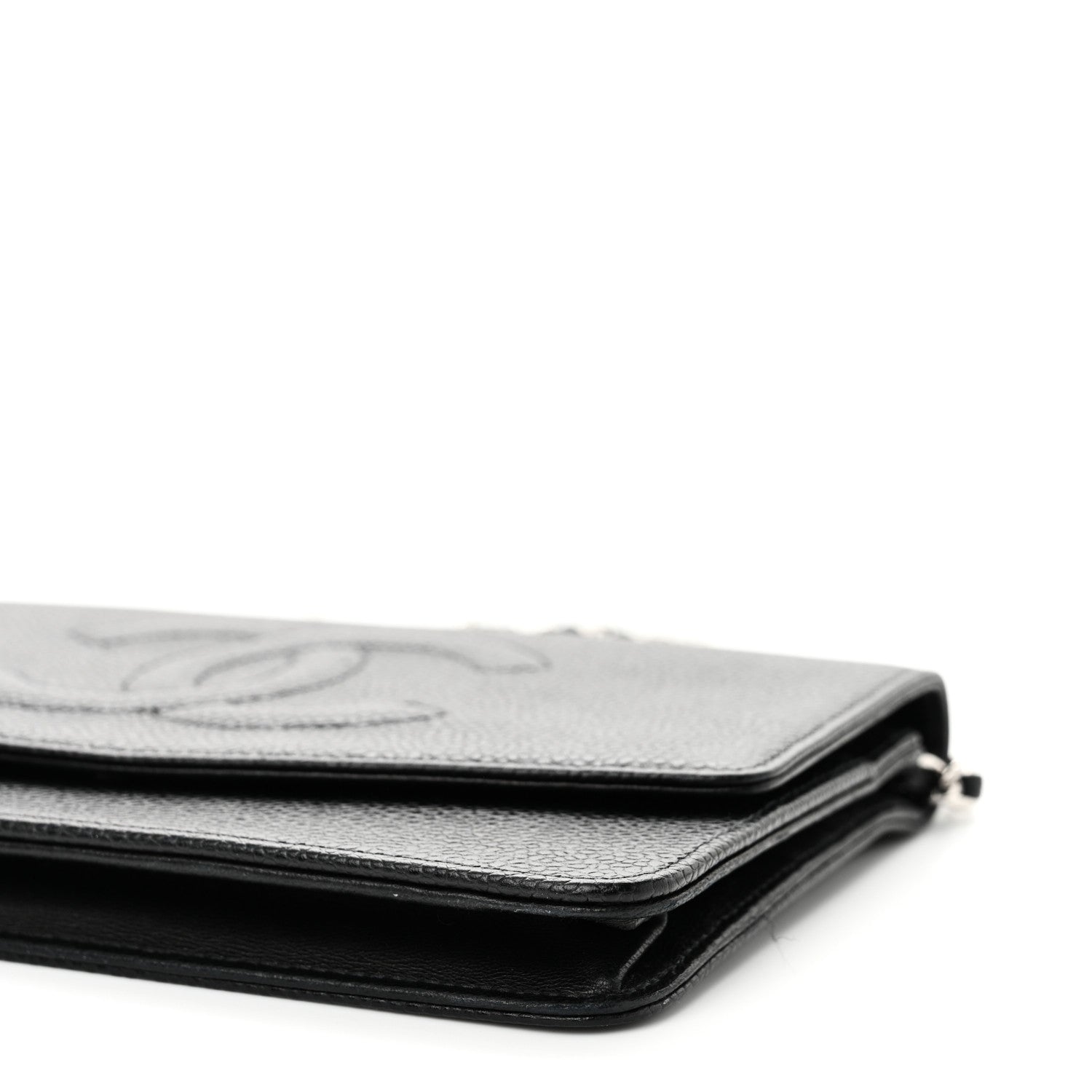 Chanel Caviar Timeless CC Wallet on Chain WOC Black 11 of 11