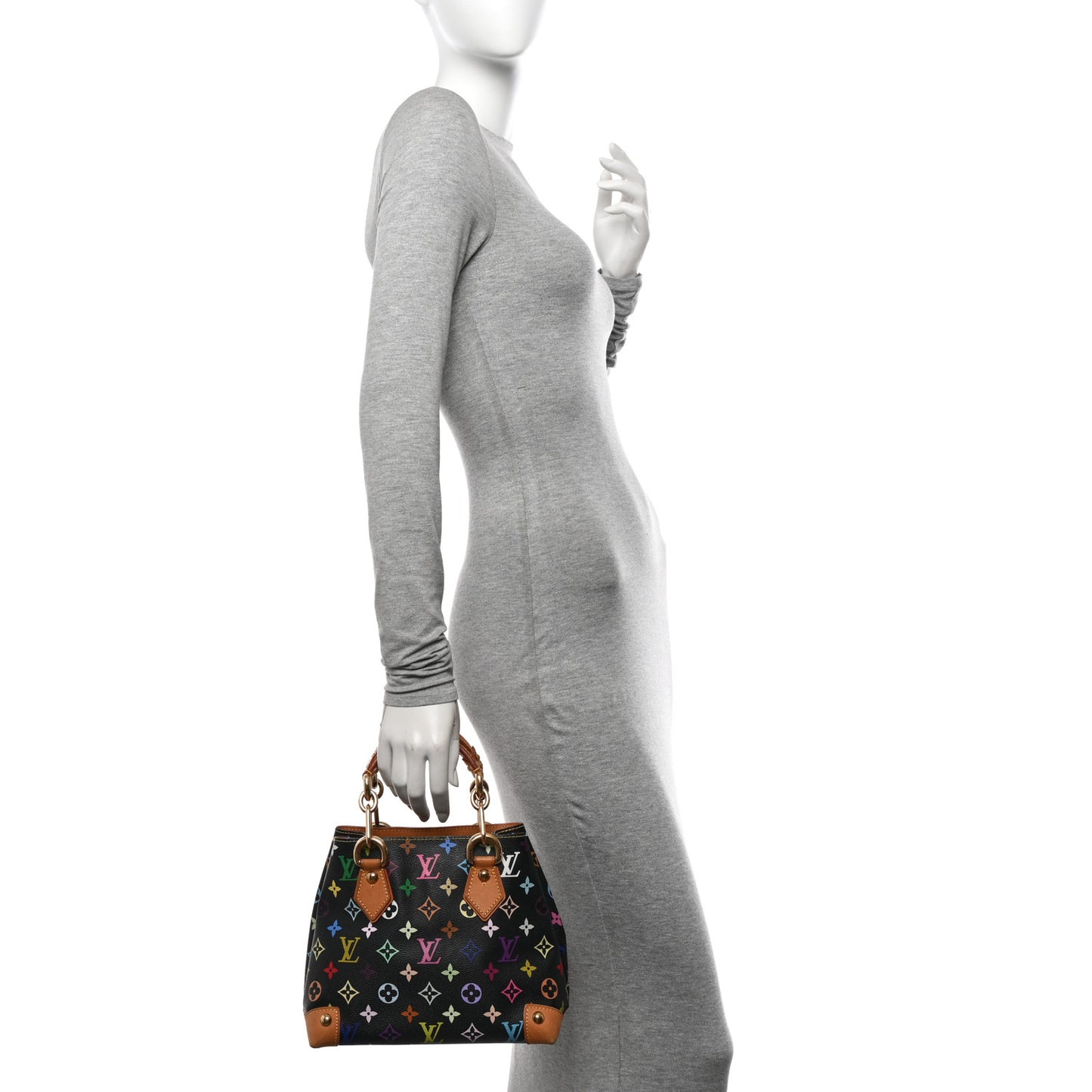 Monogram Multicolor Audra Black