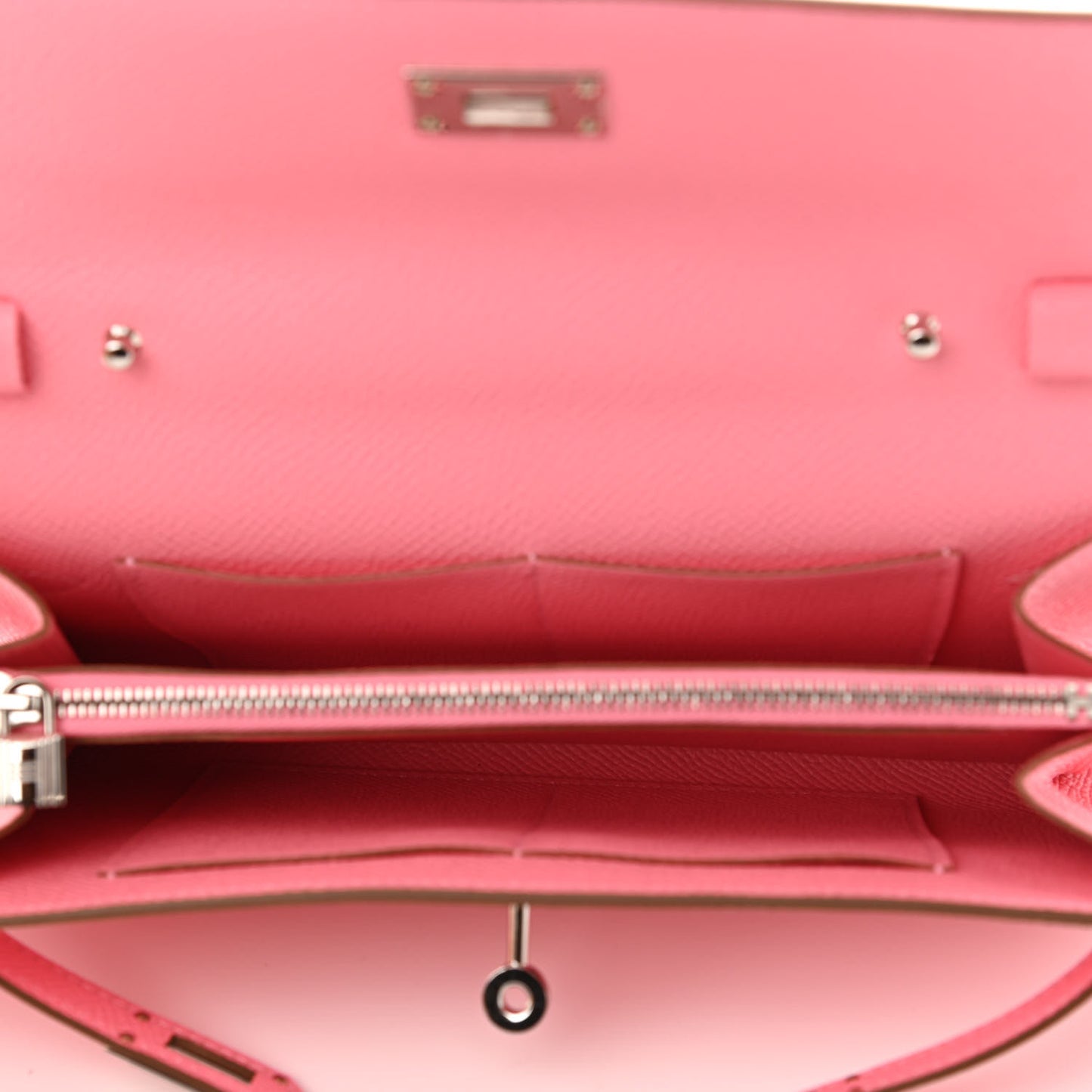 Epsom Kelly Wallet To Go Rose Confetti