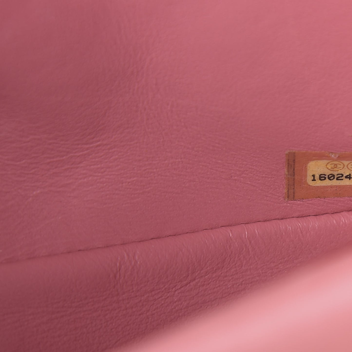Lambskin Quilted Mini Rectangular Flap Pink