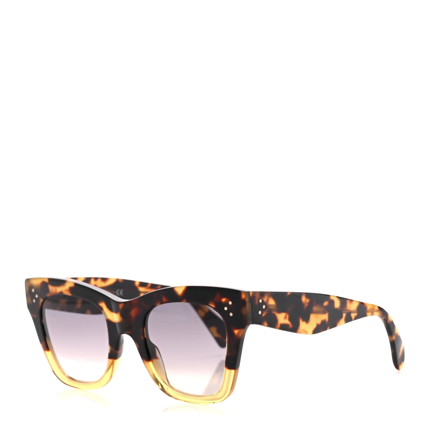 Acetate Cat Eye Sunglasses CL40004I Havana Honey