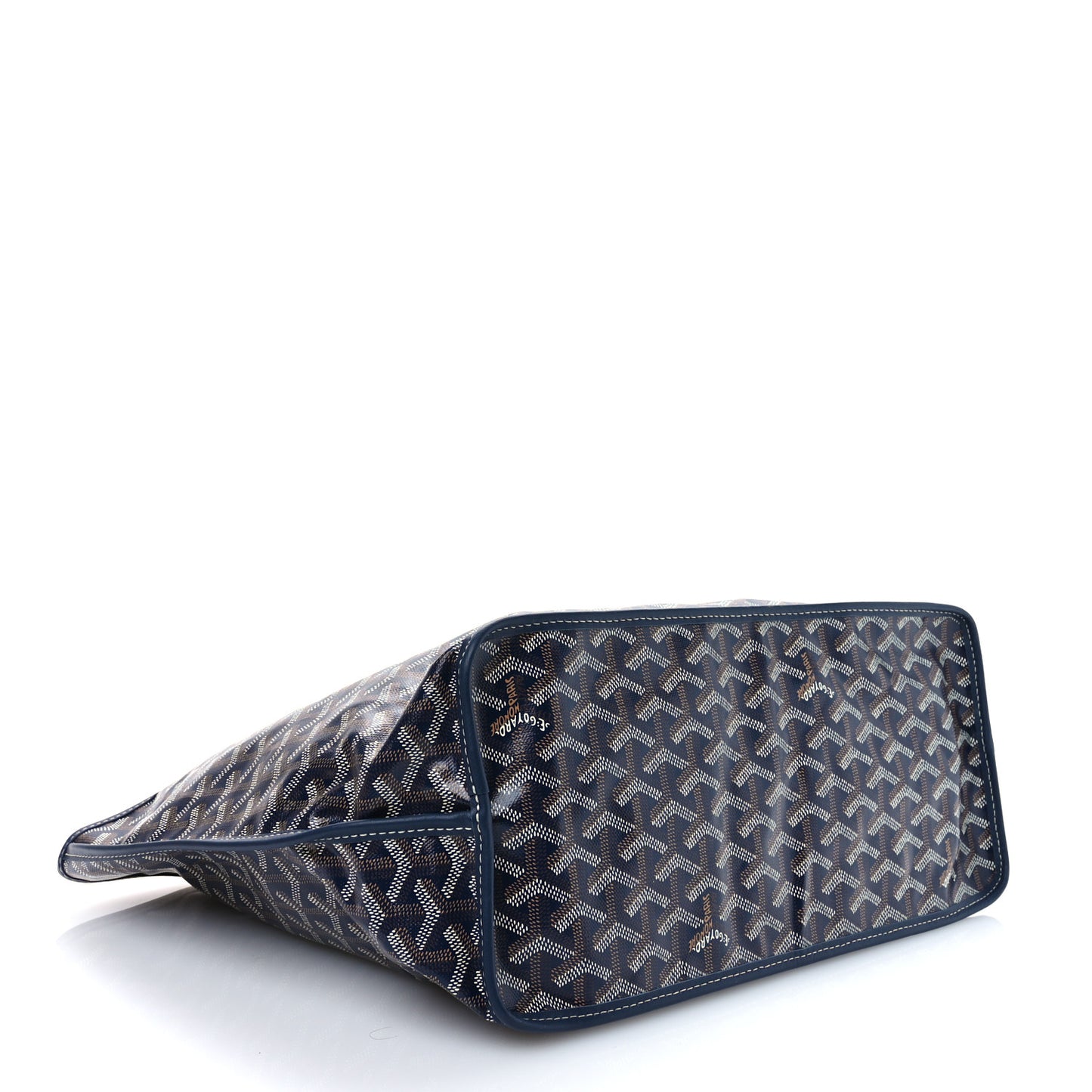 Goyardine Reversible Anjou PM Navy