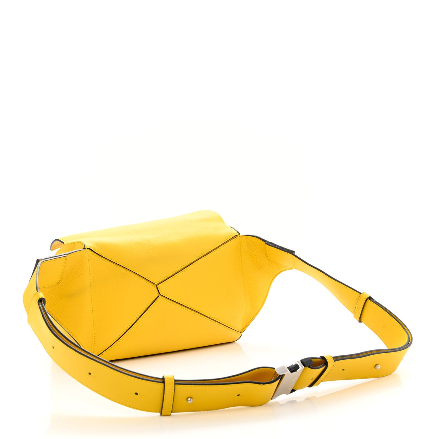 Calfskin Small Puzzle Bumbag Yellow
