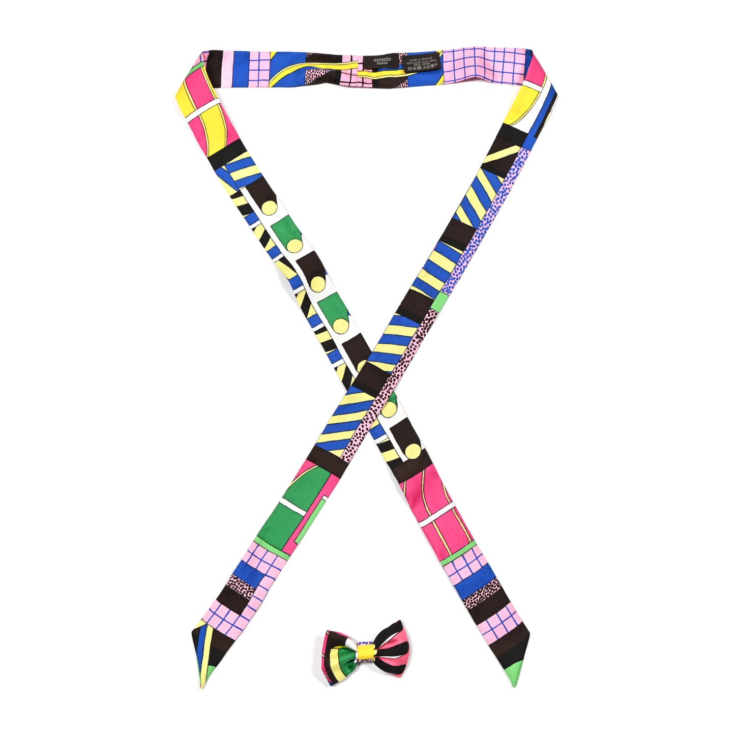 Silk A Garden of Shapes Twillon and Bowtie