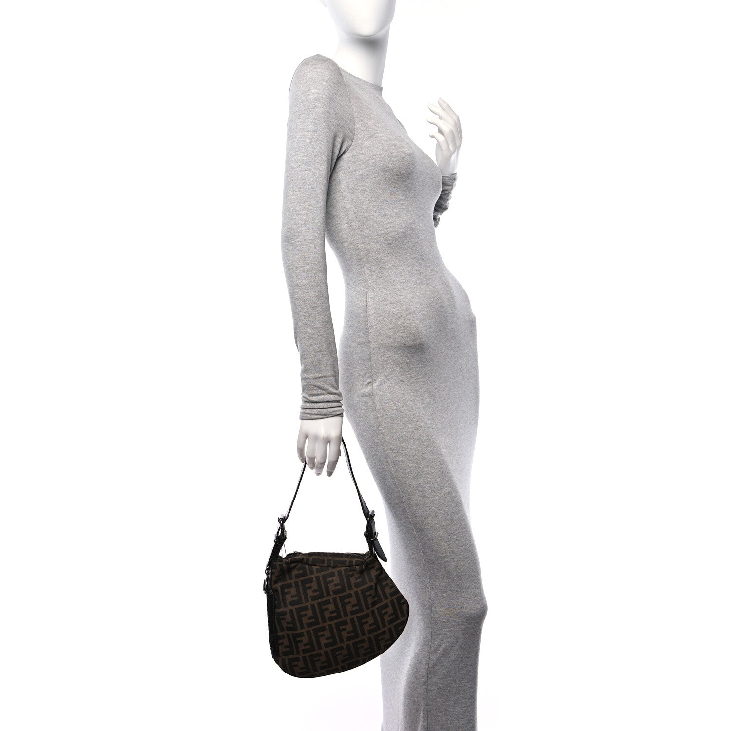 Fendi Zucca Oyster Tobacco Moro 2 of 11