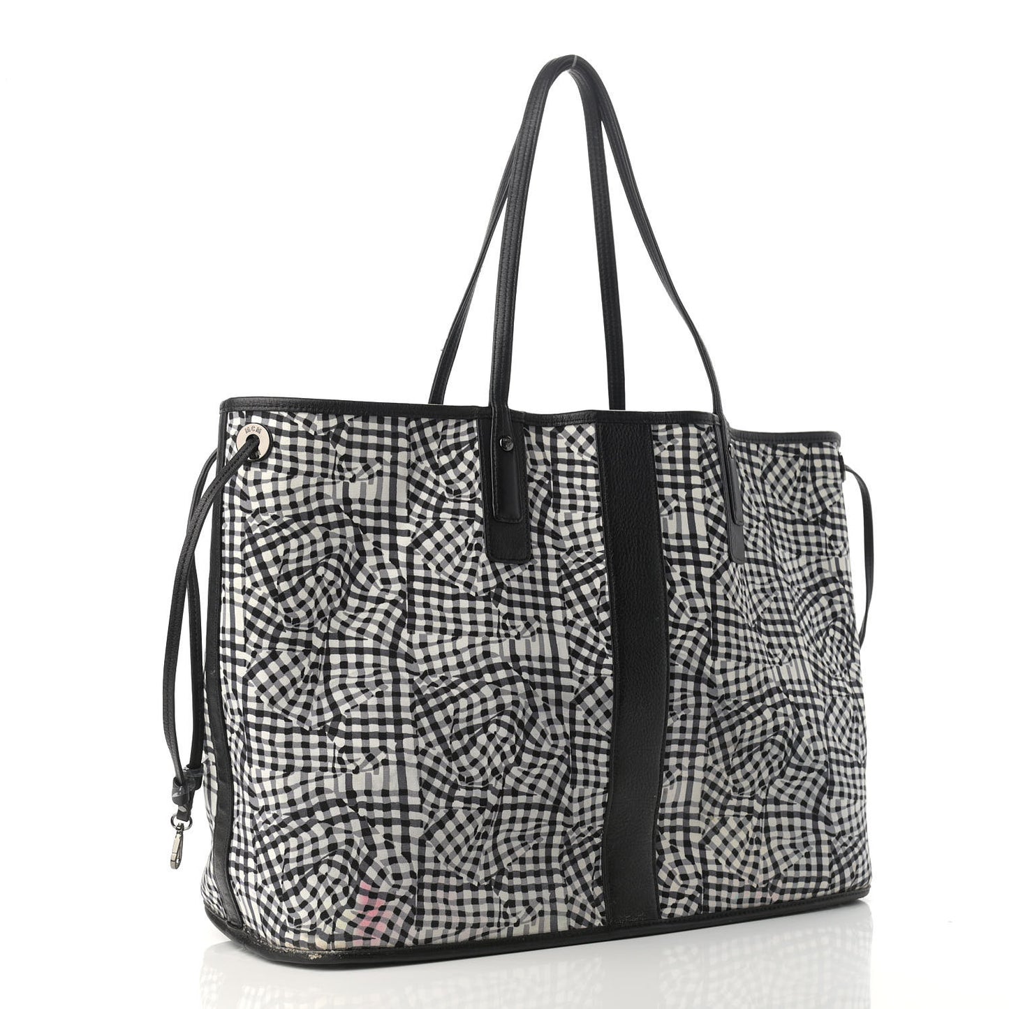 Visetos Large Liz Reversible Shopper Tote Black