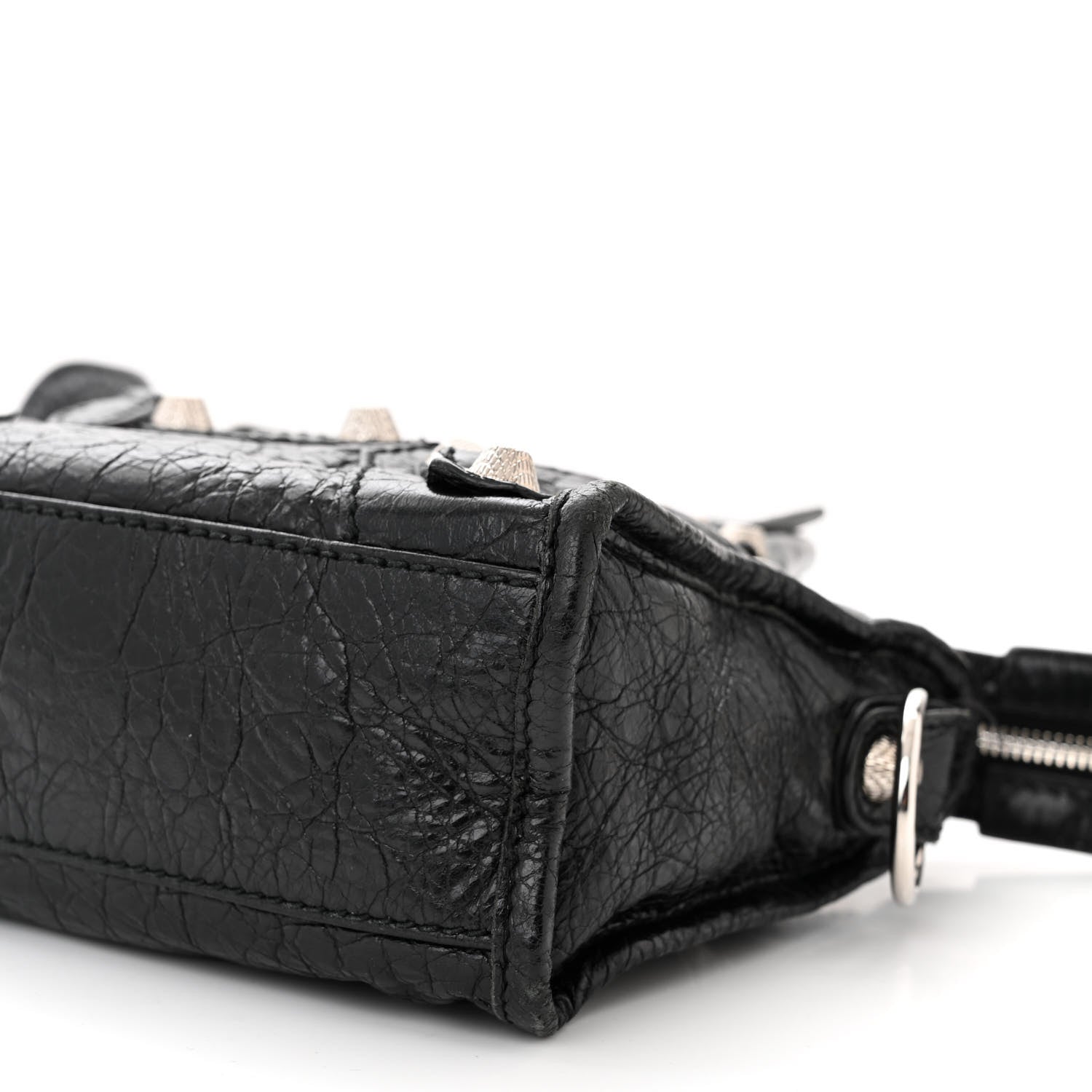 Balenciaga Agneau Giant 12 Silver Hardware Mini City Black 11 of 13