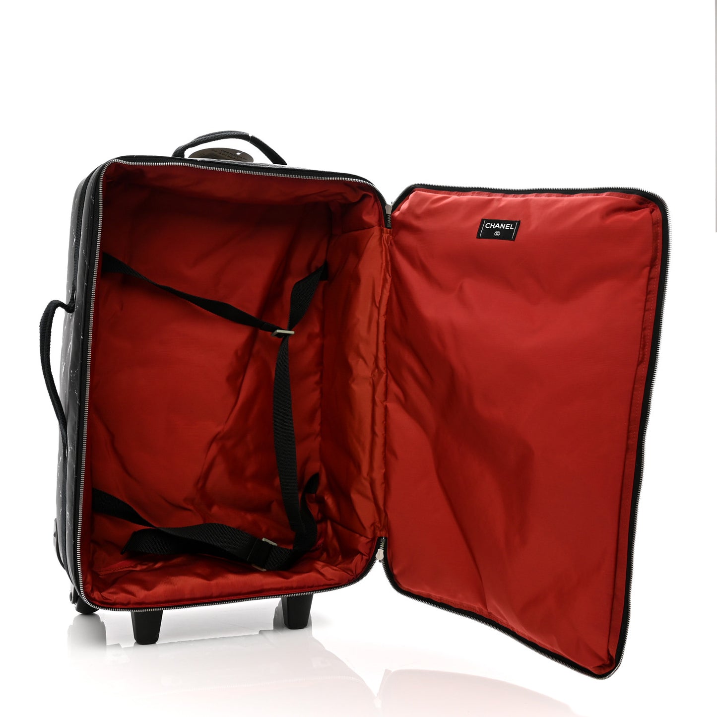 Nylon Travel Travel Trolley Black