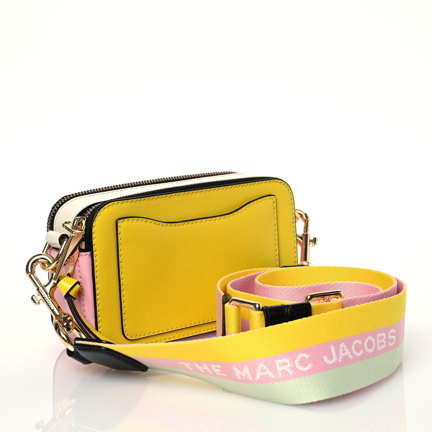Saffino Small Snapshot Camera Bag Yellow Multicolor