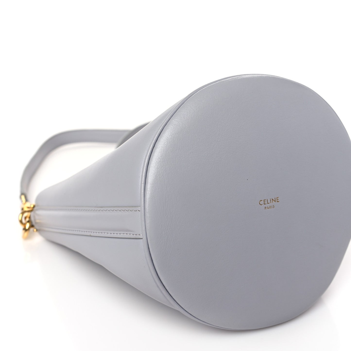 Smooth Calfskin Teen Bucket 16 Light Grey