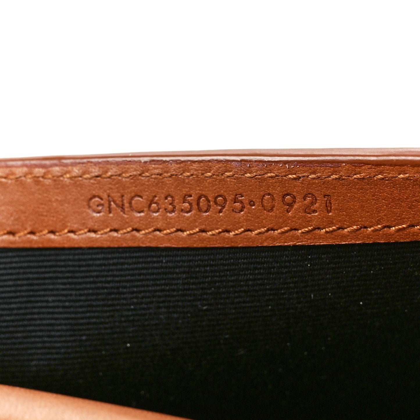 Shearling Monogram Phone Holder Crossbody Brown