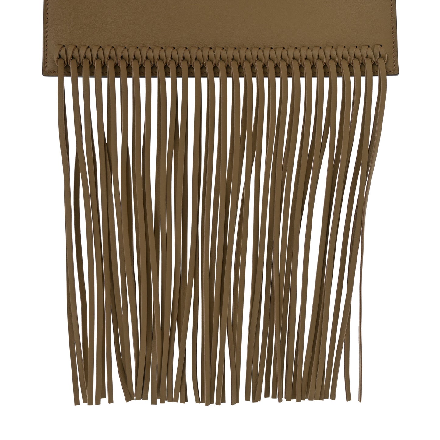 Swift Kelly Danse Anate Fringed Belt Bag Beige Marfa