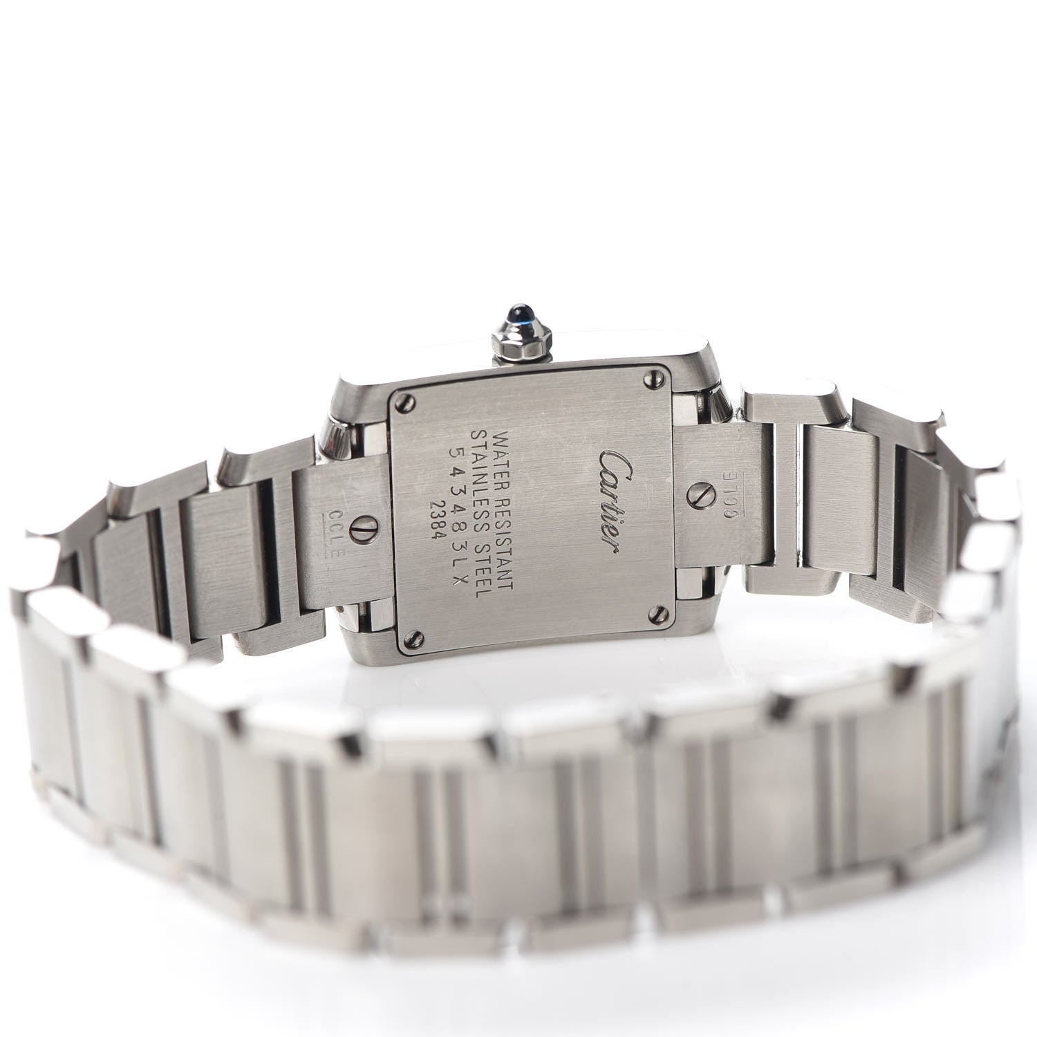 Cartier Stainless Steel 20mm Tank Francaise Quartz Watch 4 of 5