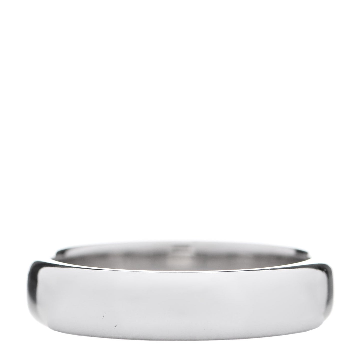 Platinum 4.5mm Classic Wedding Band Ring 53 6.5