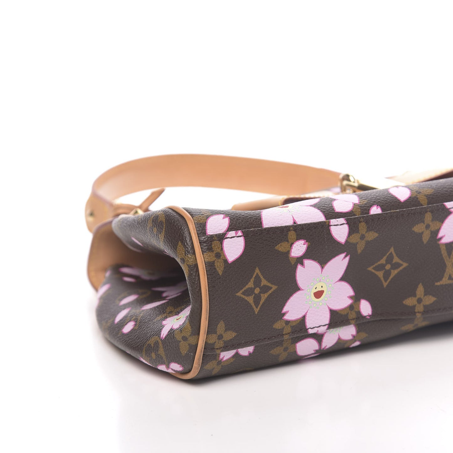 Monogram Cherry Blossom Sac Retro Bag Brown