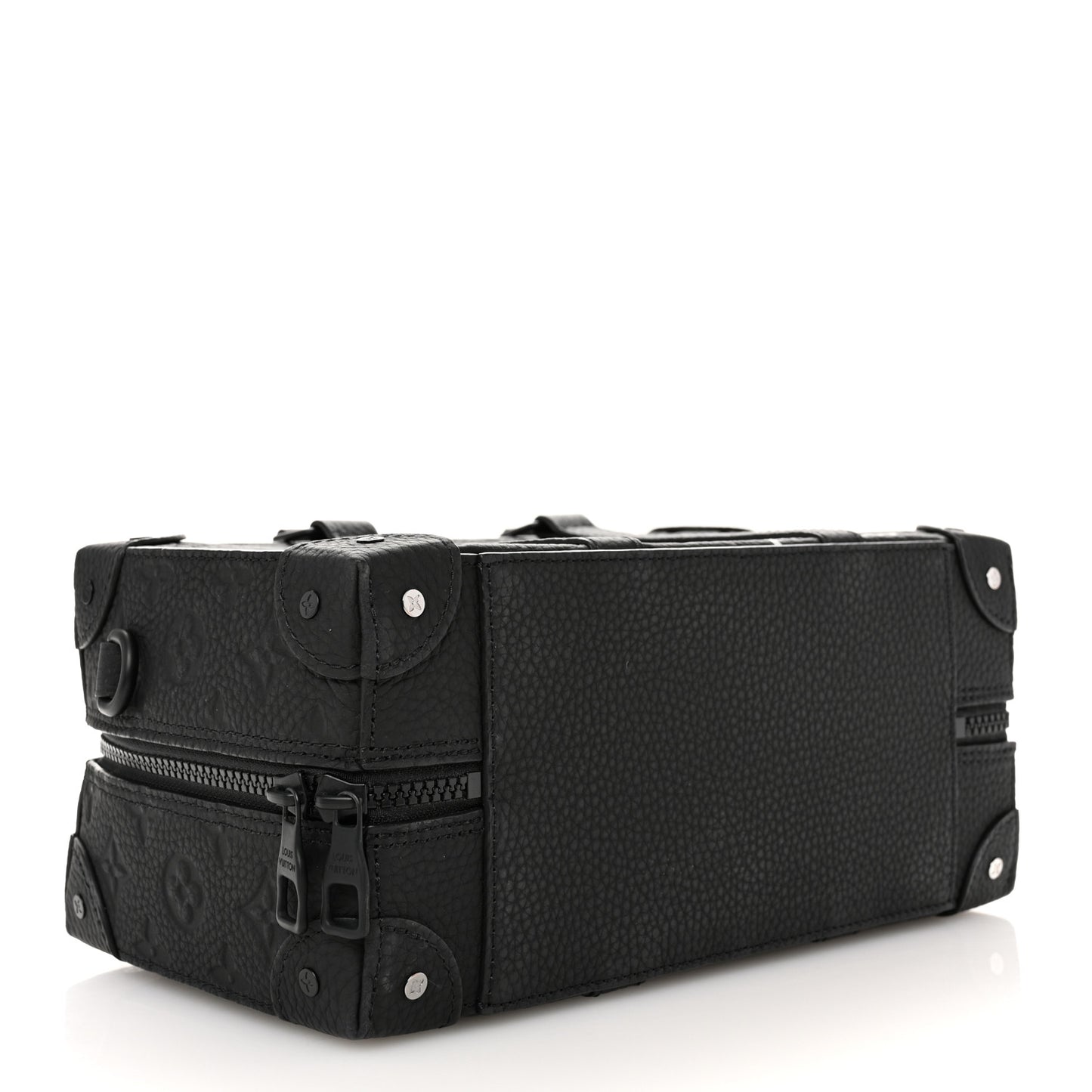 Taurillon Monogram Cartoon LV Friends Speedy Soft Trunk Black
