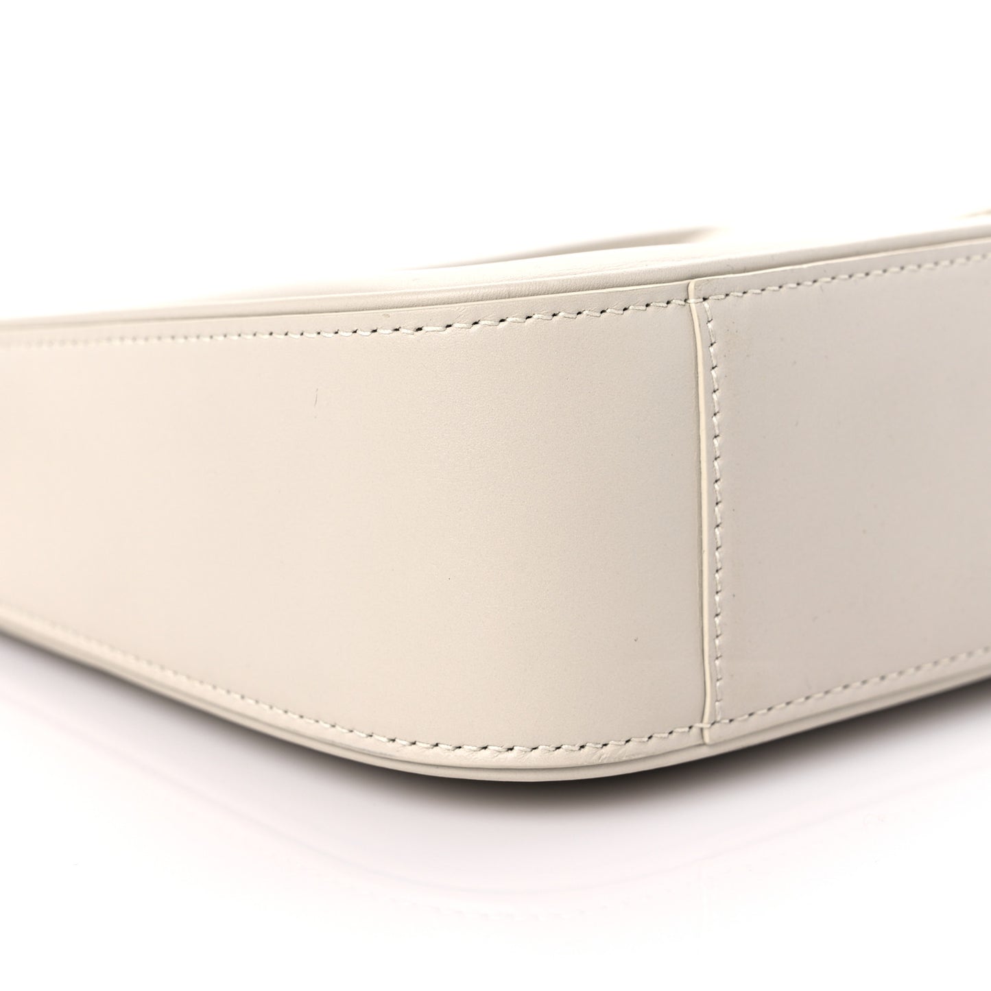 Smooth Calfskin Le 5 A 7 Hobo Blanc Vintage