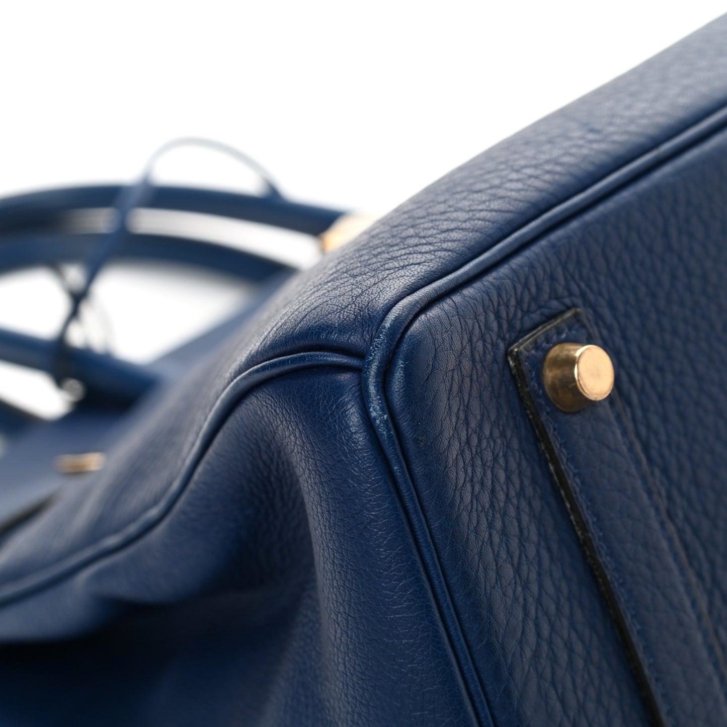 Taurillon Clemence Birkin 35 Bleu Brighton