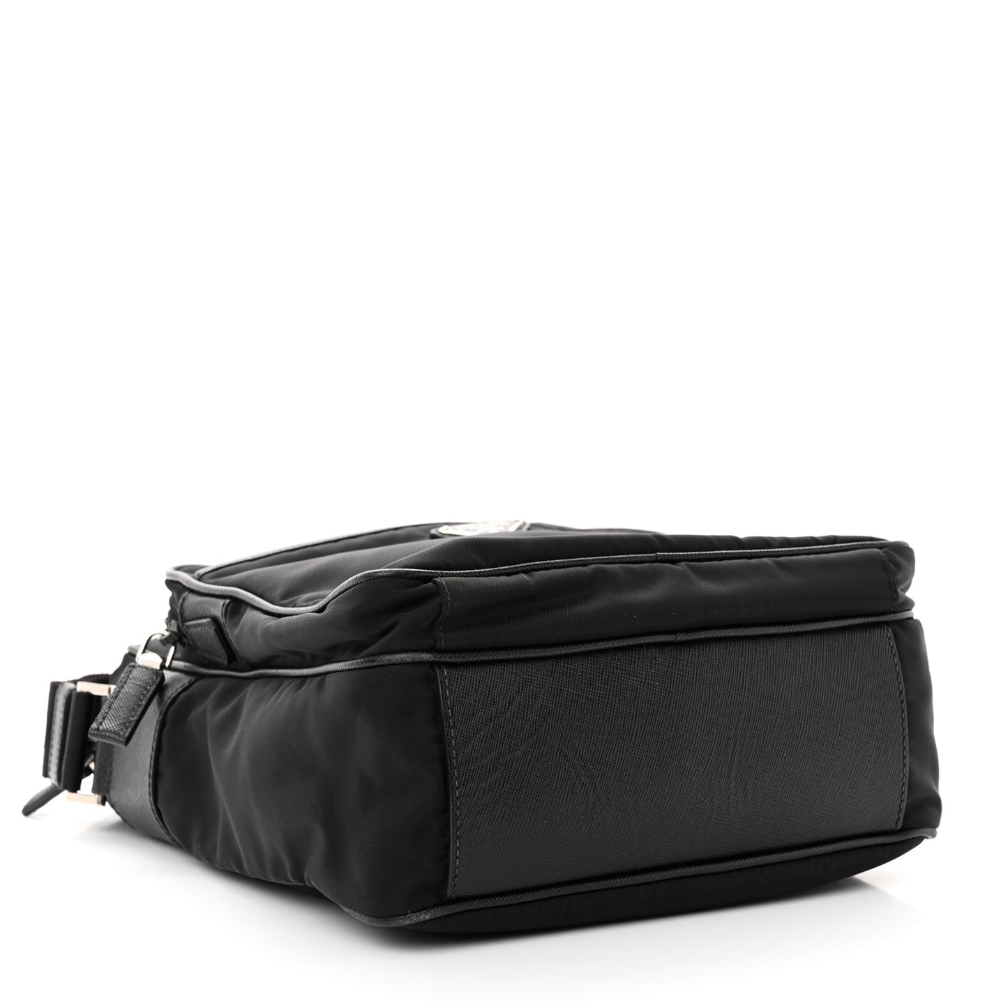 Tessuto Nylon Messenger Bag Black