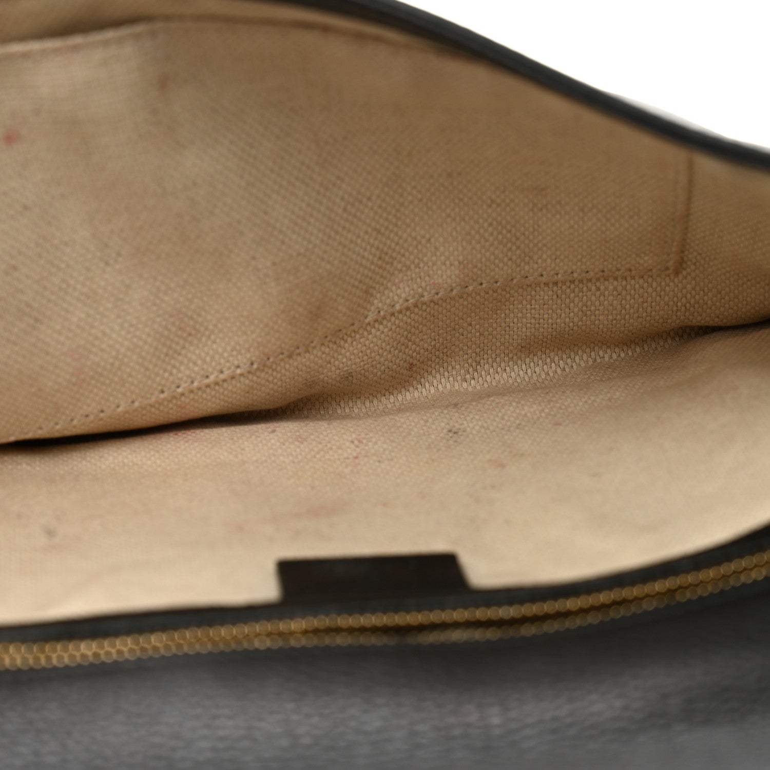 Gucci Pebbled Calfskin Medium Soho Clutch Black 5 of 12