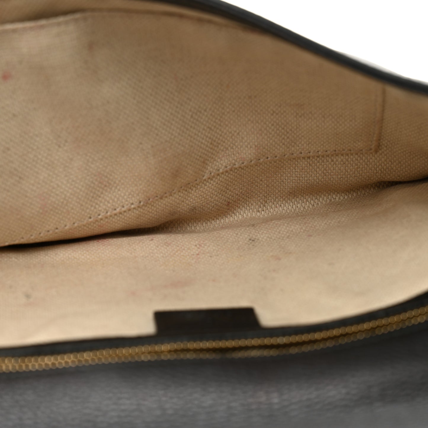 Pebbled Calfskin Medium Soho Clutch Black