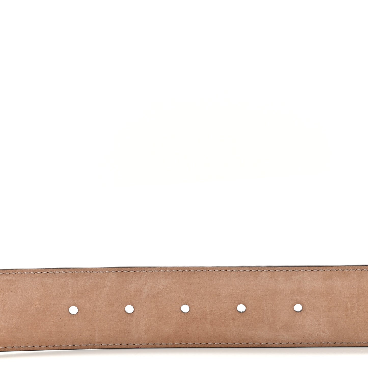 Moon Calfskin Interlocking G 37mm Belt 85 34 Tabasco