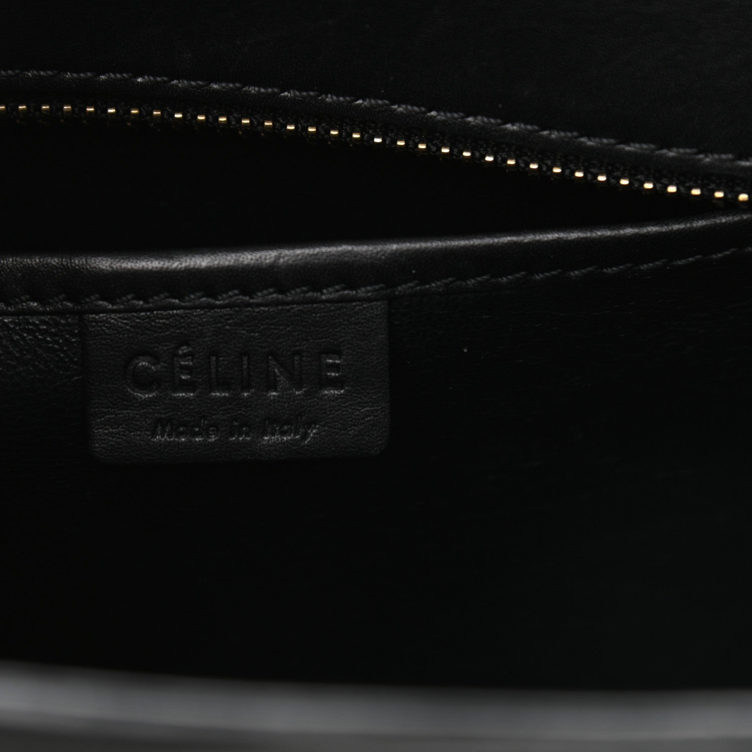 Celine Satin Calfskin Suede Nano Tri-Color Luggage Seashell 6 of 10