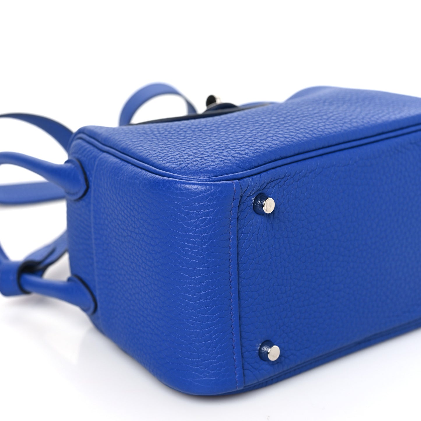 Taurillon Clemence Mini Lindy 20 Bleu Electrique
