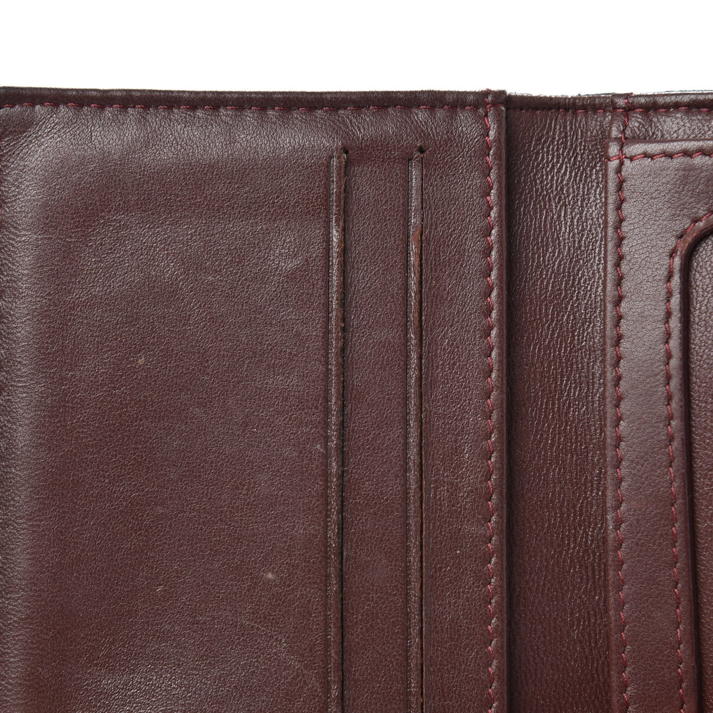 Lambskin Quilted Card Holder Wallet Black