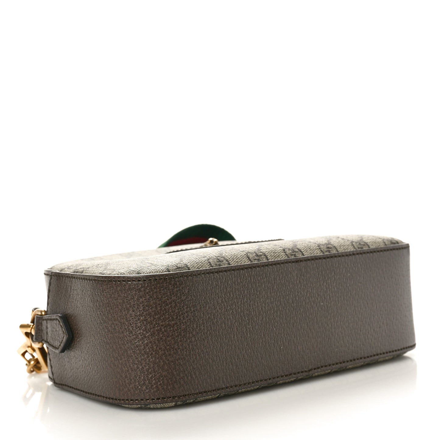 GG Supreme Monogram Web Neo Vintage Shoulder Bag Beige New Acero Crop