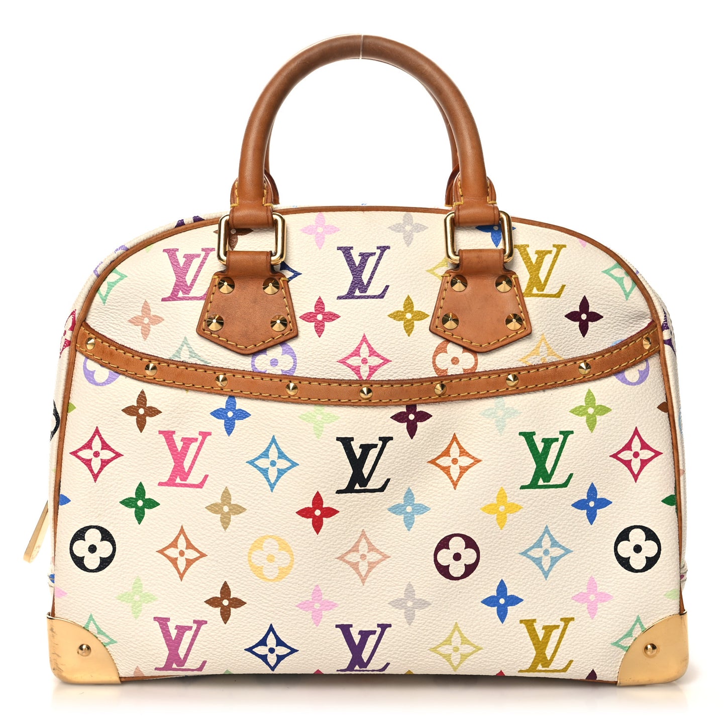 Monogram Multicolor Trouville White