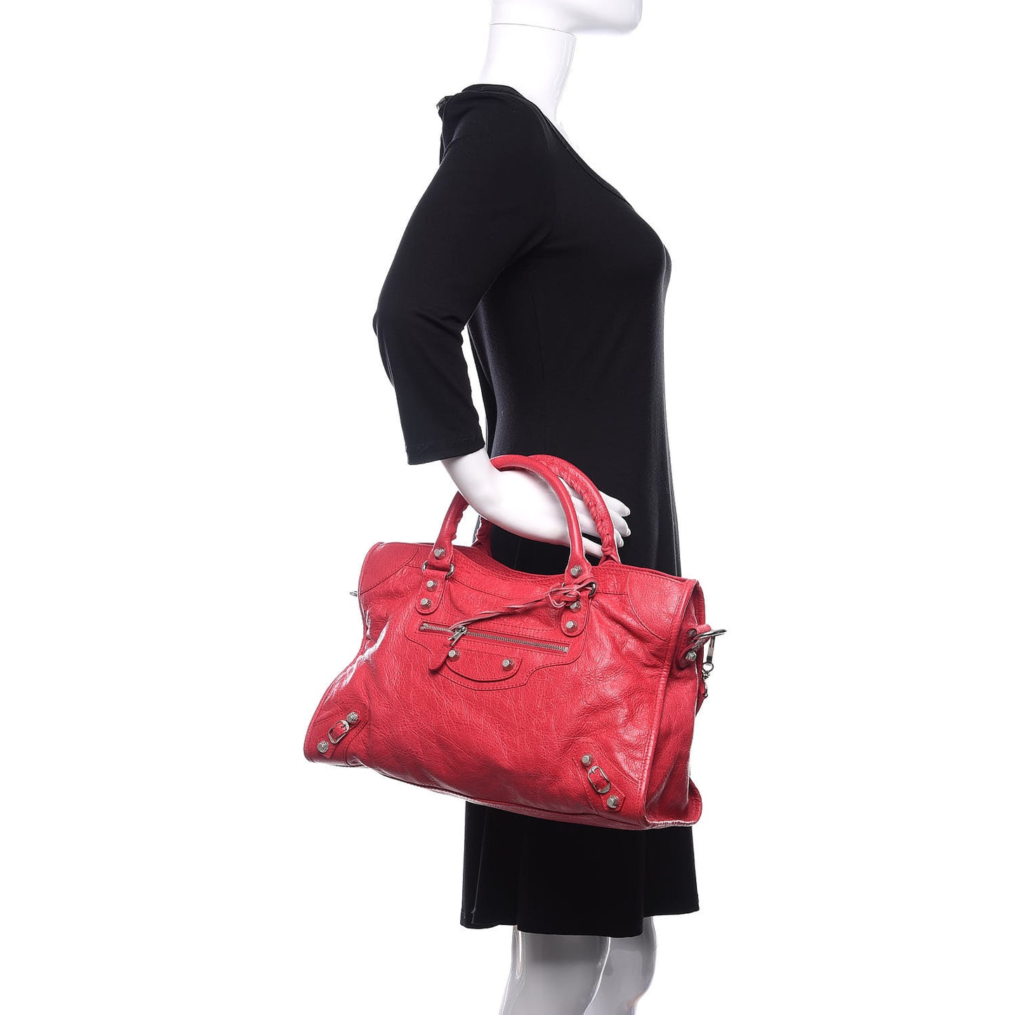 Agneau Giant 12 Silver Hardware City Rose Thulian