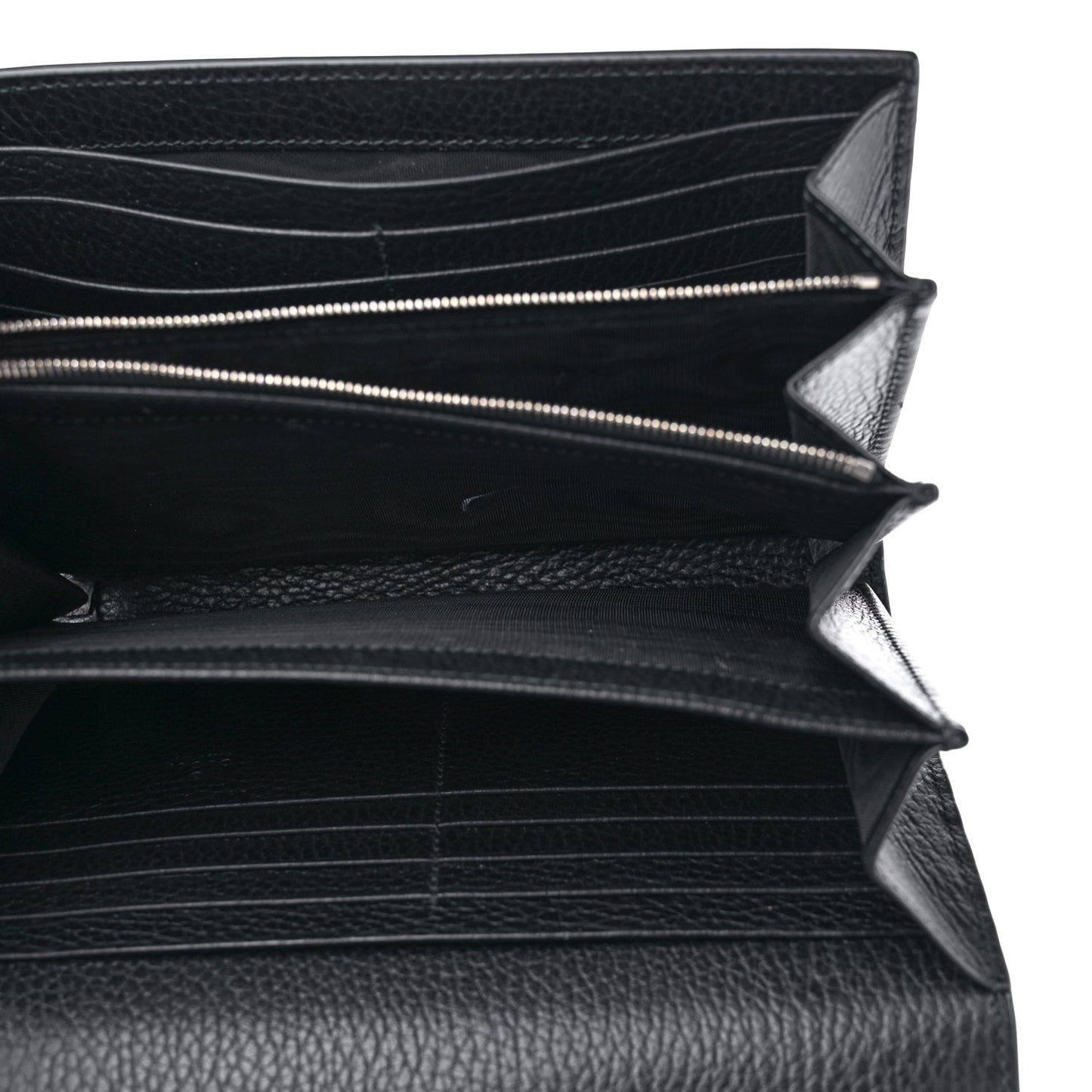 Calfskin Mini Dionysus Chain Wallet Black