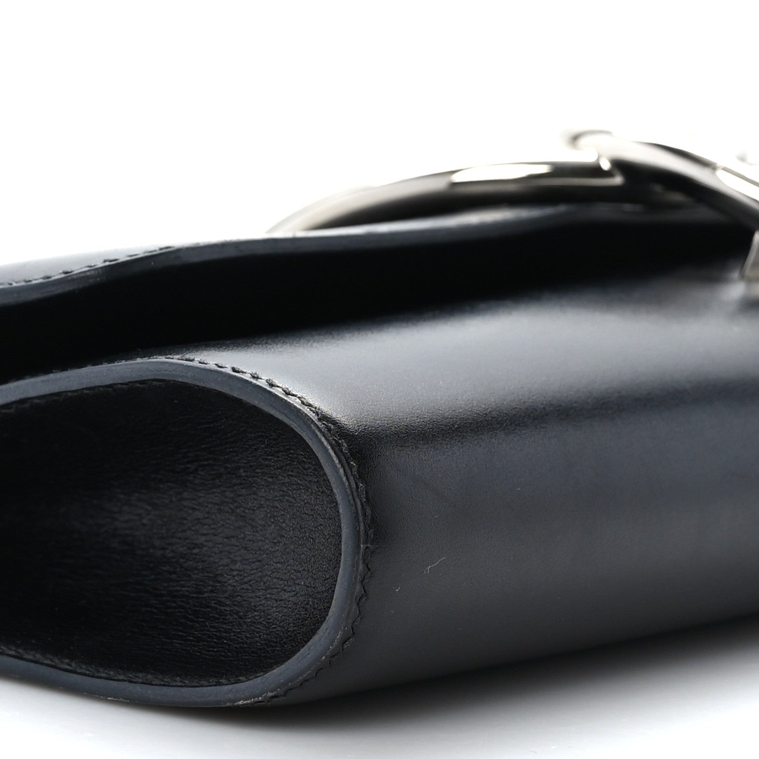 Hermes Box Egee Clutch Black 8 of 9