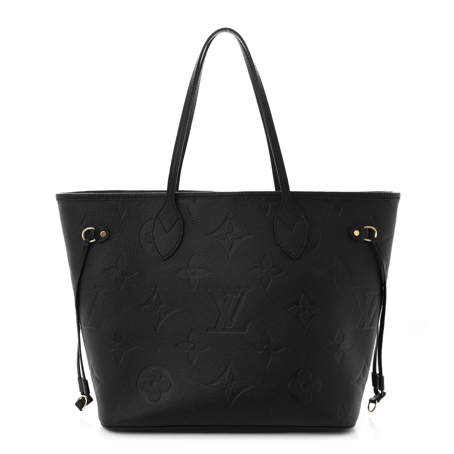 Louis Vuitton Empreinte Monogram Giant Neverfull MM Black 1 of 12