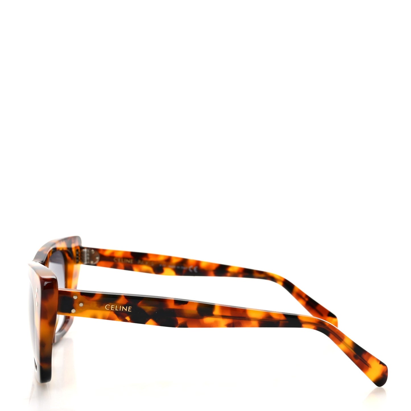 Acetate Cat Eye Sunglasses CL40187I Dark Havana