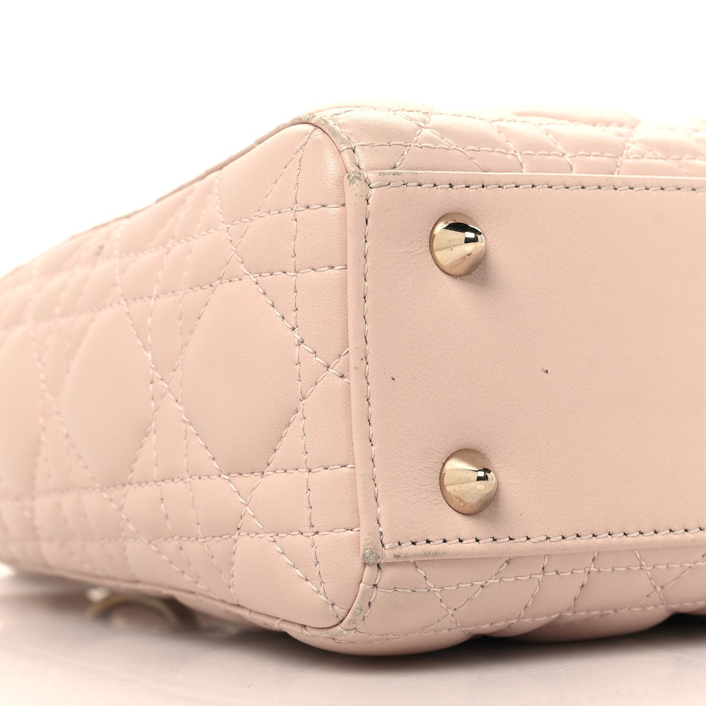 Lambskin Cannage Small My ABCDior Lady Dior Light Pink