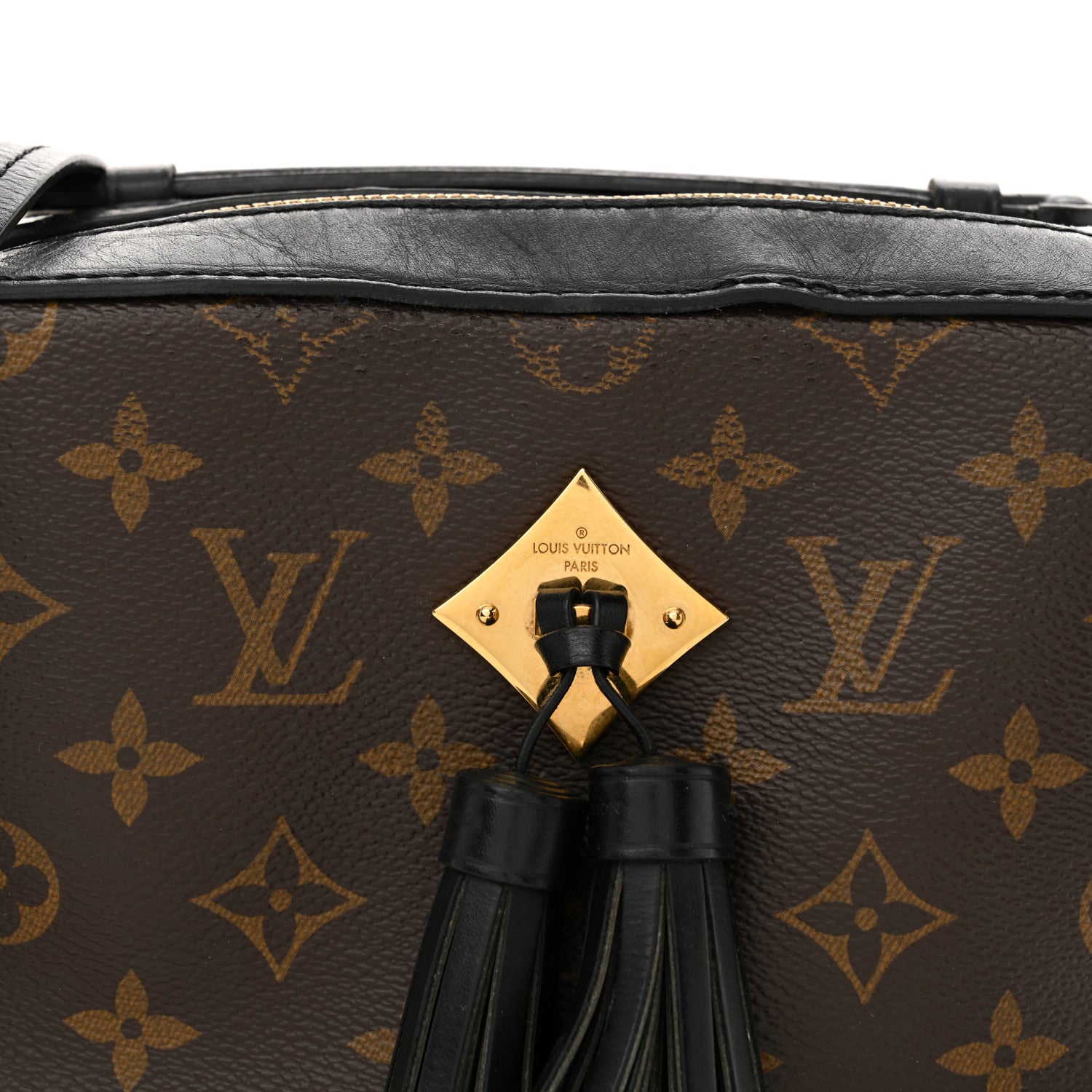 Louis Vuitton Monogram Saintonge Black 7 of 12